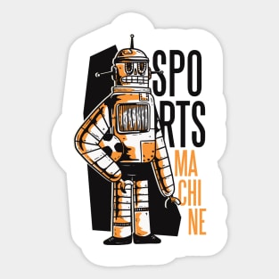 Sports Machine Robot Sticker